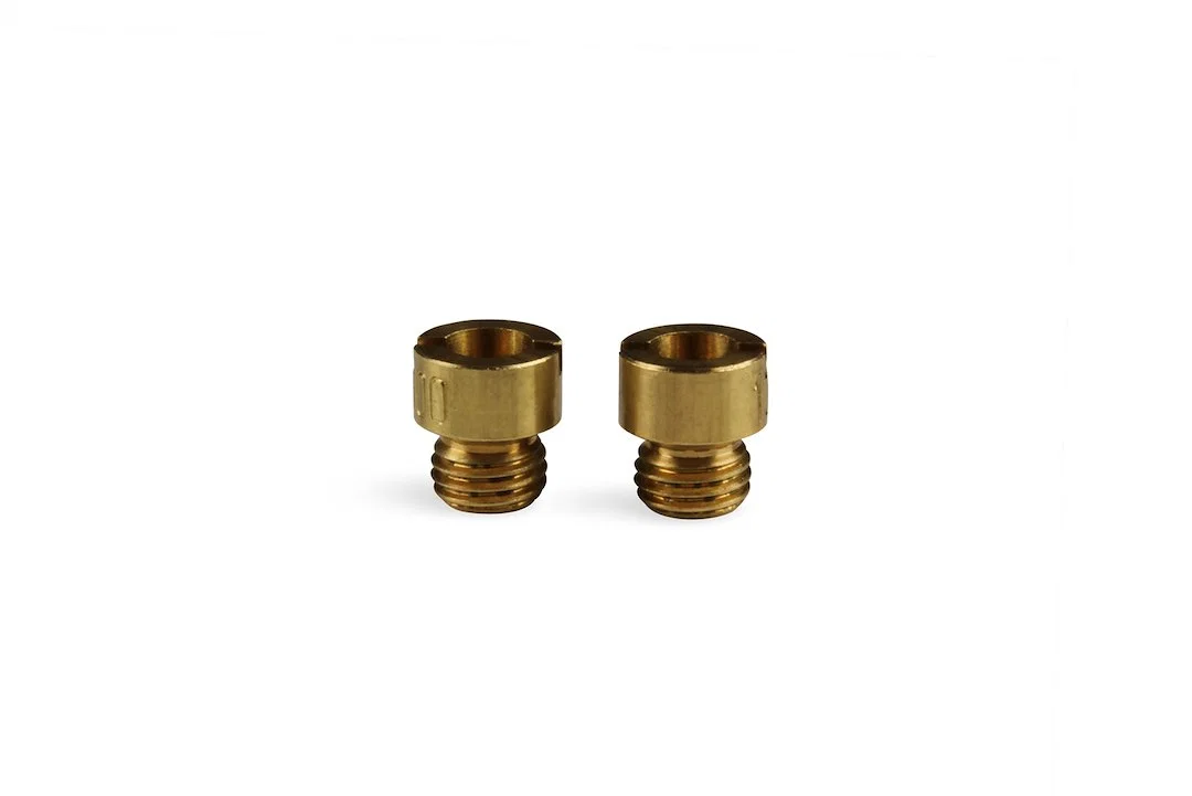 122-63 – HOLLEY Carburetor Metering Jet, For Use With Holley Carburetor Gasoline 0.062 Inch Hole Size Brass Set of 2